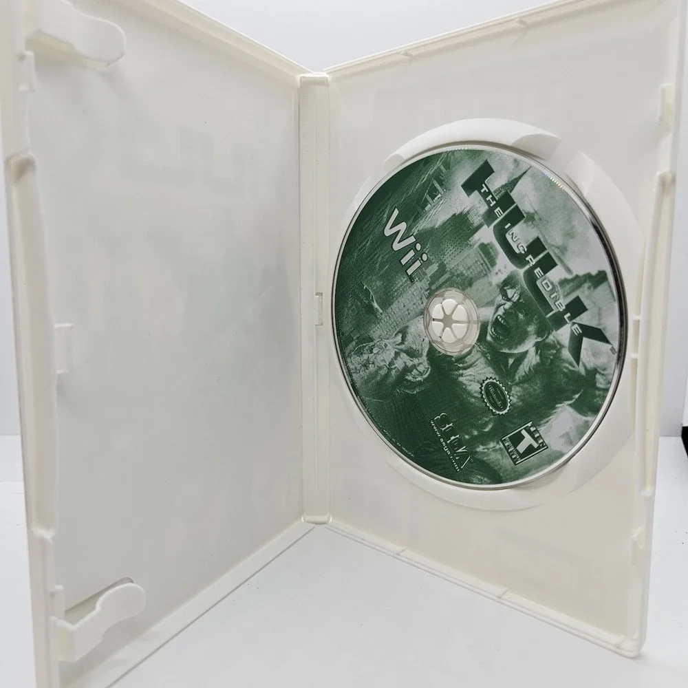 The Incredible‎ Hulk Nintendo Wii Game Complete SEGA Marvel